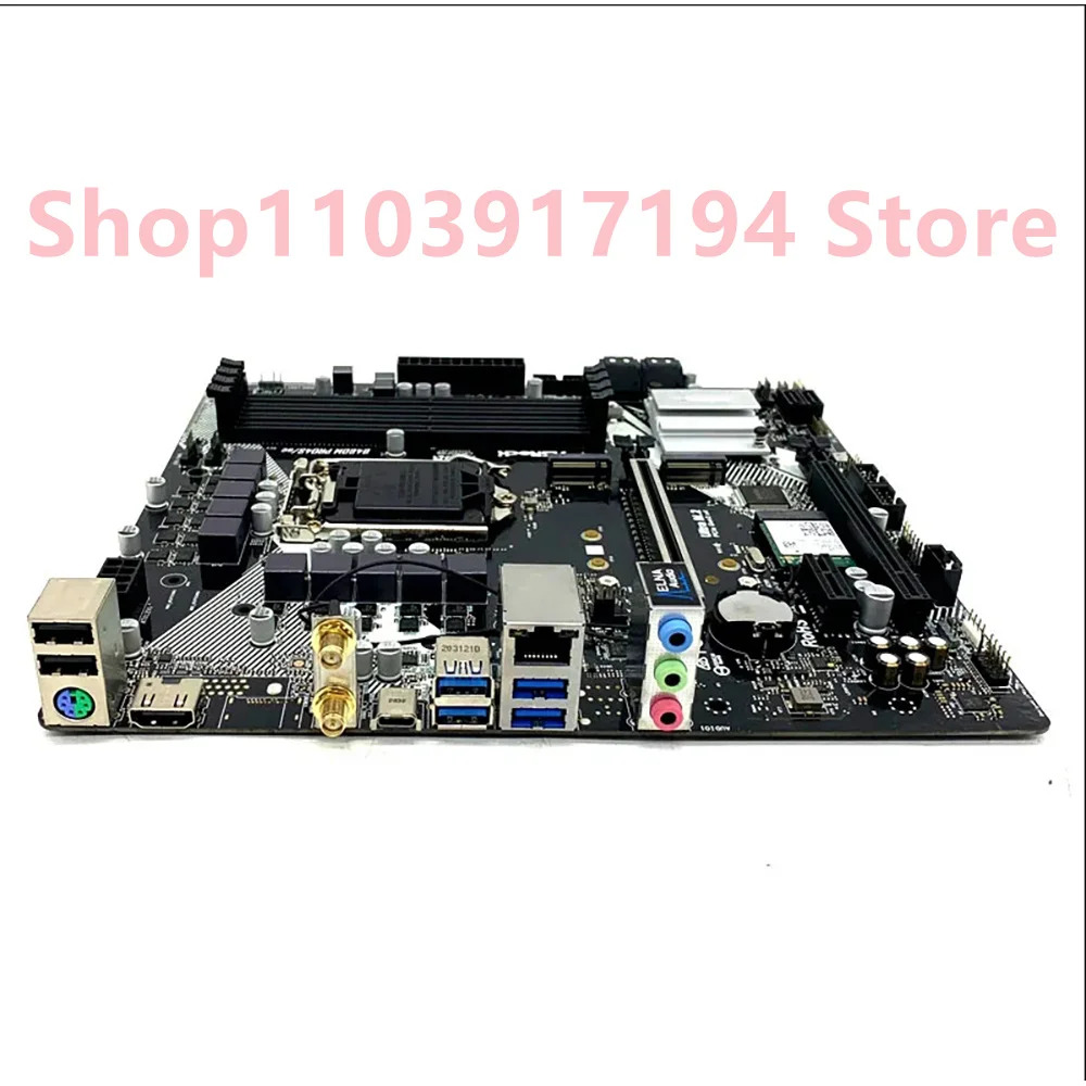 ASRock호환 B460M PRO4S/AC LGA 1200 DDR4 128GB SATA3 M.2 마이크로 지지대 코어 i9-10900F 10700K 10105F 10400