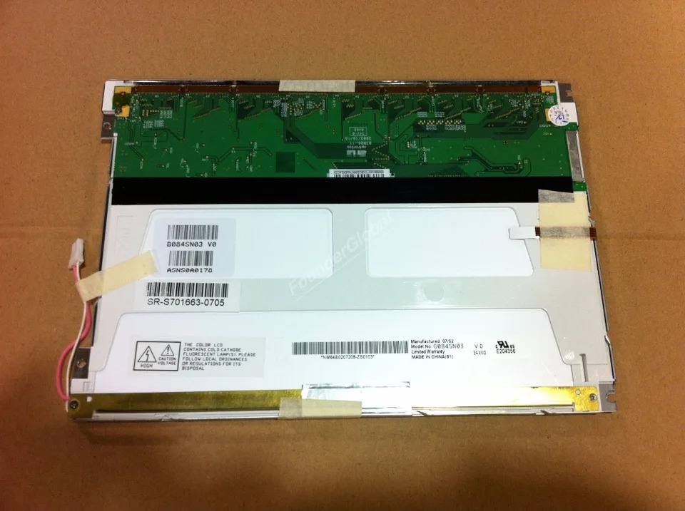 Midray PM8000 8.4 인치 G084SN03 V0 V.0 V.1 V1 B084SN03 산업lcd 스크린 디스플레이 패널