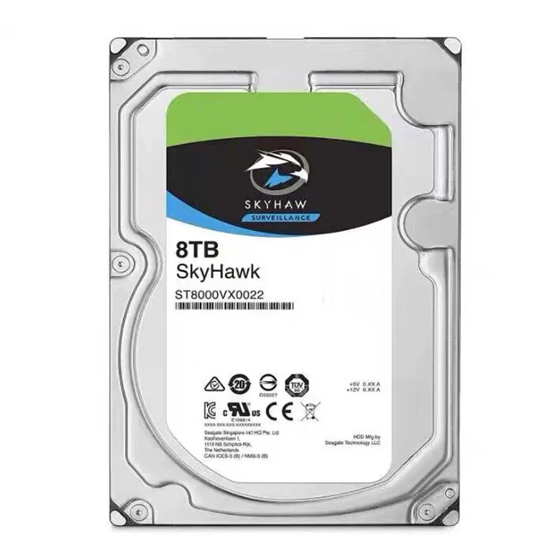 ST8000VX0022 8TB 6Gb/s 256MB SkyHawk 감시 7200RPM SATA 하드 드라이브용