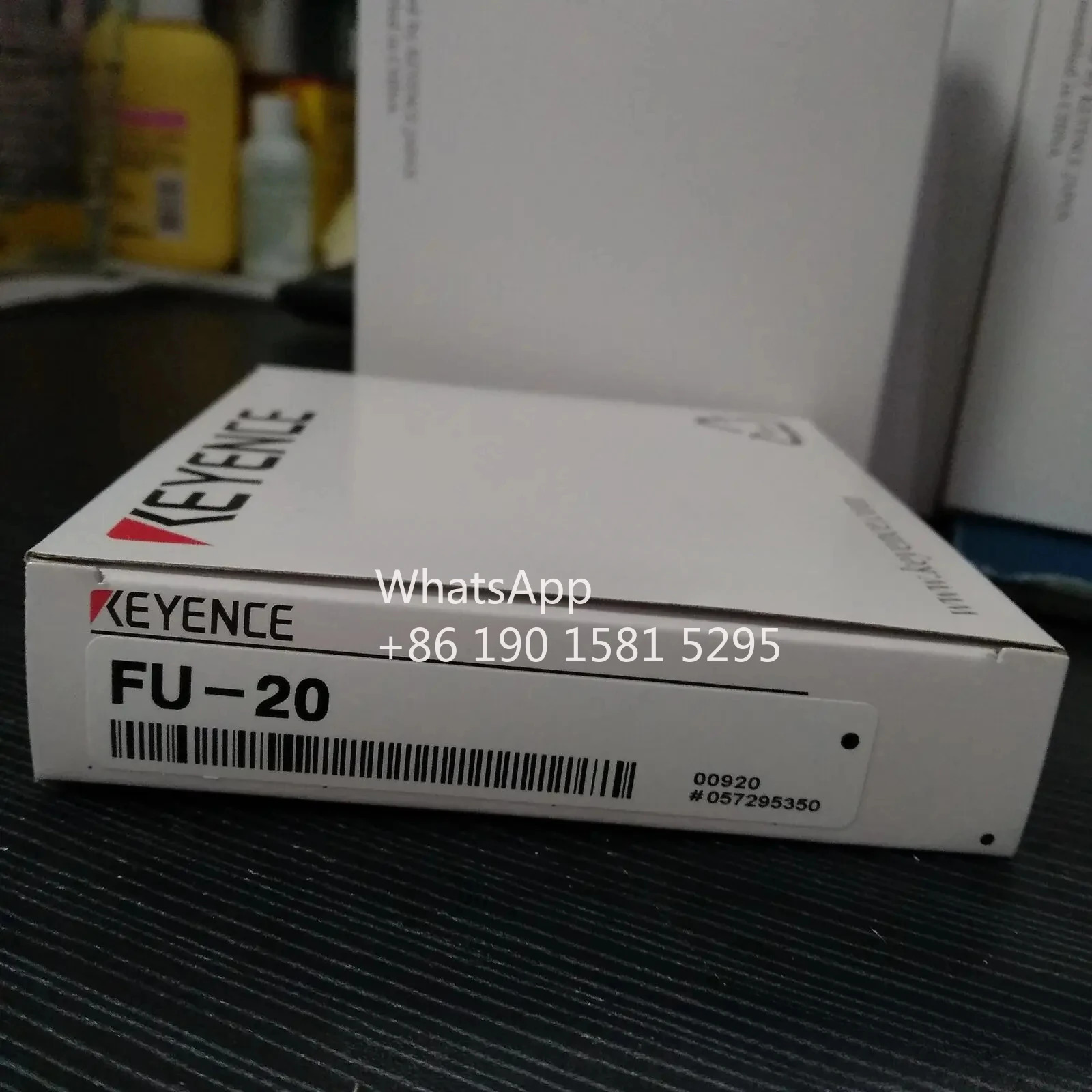 KEYENCE FU-20 광섬유센서 FU20 케이블 내 새