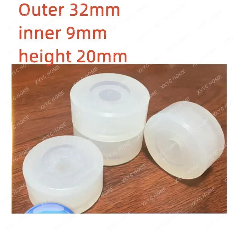 XLSGJ-6100 병 캡핑 기계 10Pcs 마찰 바퀴 고무 패드 캐핑 척 헤드
