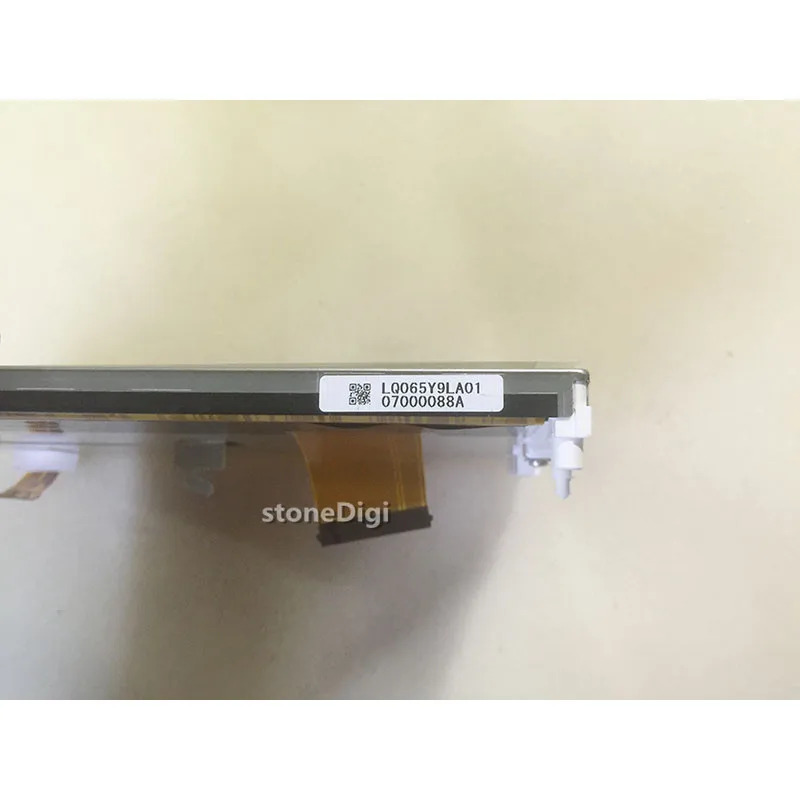자동차 GPS 네비게이션TFT LCD 디스플레이 스크린 패널 오리지널 A 등급 LQ065Y9LA01 6.5 인치