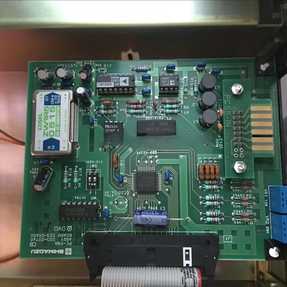 시마즈 회로 기판증발광 SCL-10P Cbm-20 디지털 아날로그 변환기Pc55n