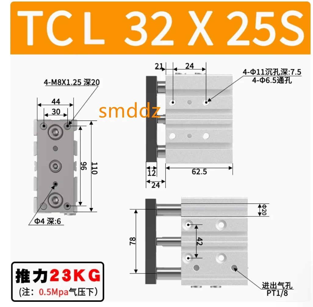 TCL32X25S TCL32X50S TCL32X75S TCL32X100S TCL32X125S TCL32X150S TCL32X175S TCL32X200S TCL32X250S TCL