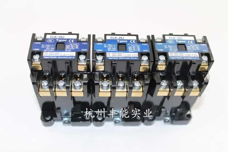 토가미 AC 접촉기 CLK-26J 20J 28J AC220V 240V 포장