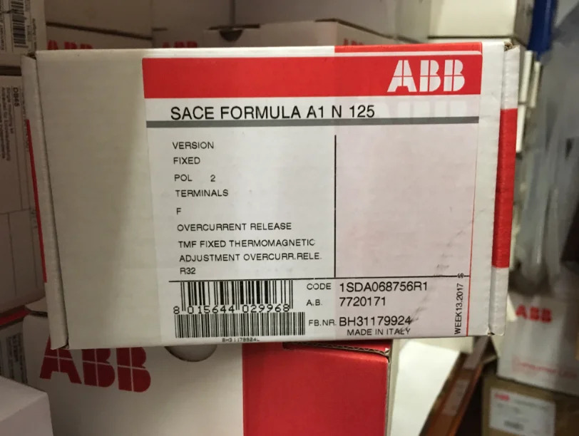 ABB 회로차단기 A1N125 TMF100 1000 FF 3P 신