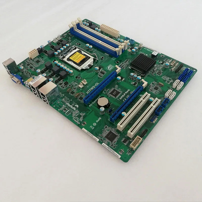 H77WS-DL ASRock호환 서버 마더보드 LGA1155 지원 I5 I7 E3-1230 CPU