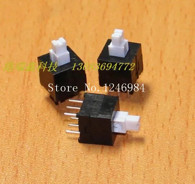 SA 잠금 없는 스위치 정상 개방 6 핀 리셋 PB-22E16 포트 Ruixin -- 200p 8.5x8.5