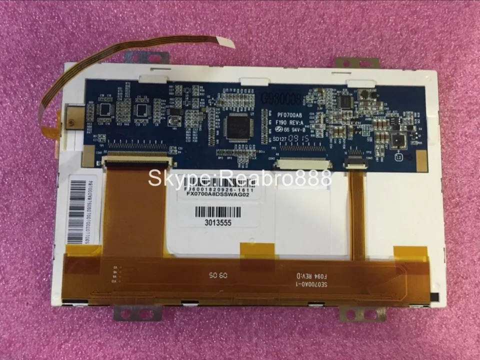 터치 스크린 오리지널 산업LCD 패널 FX0700A8DSSWAG02 FX0700ABDSSWAG02