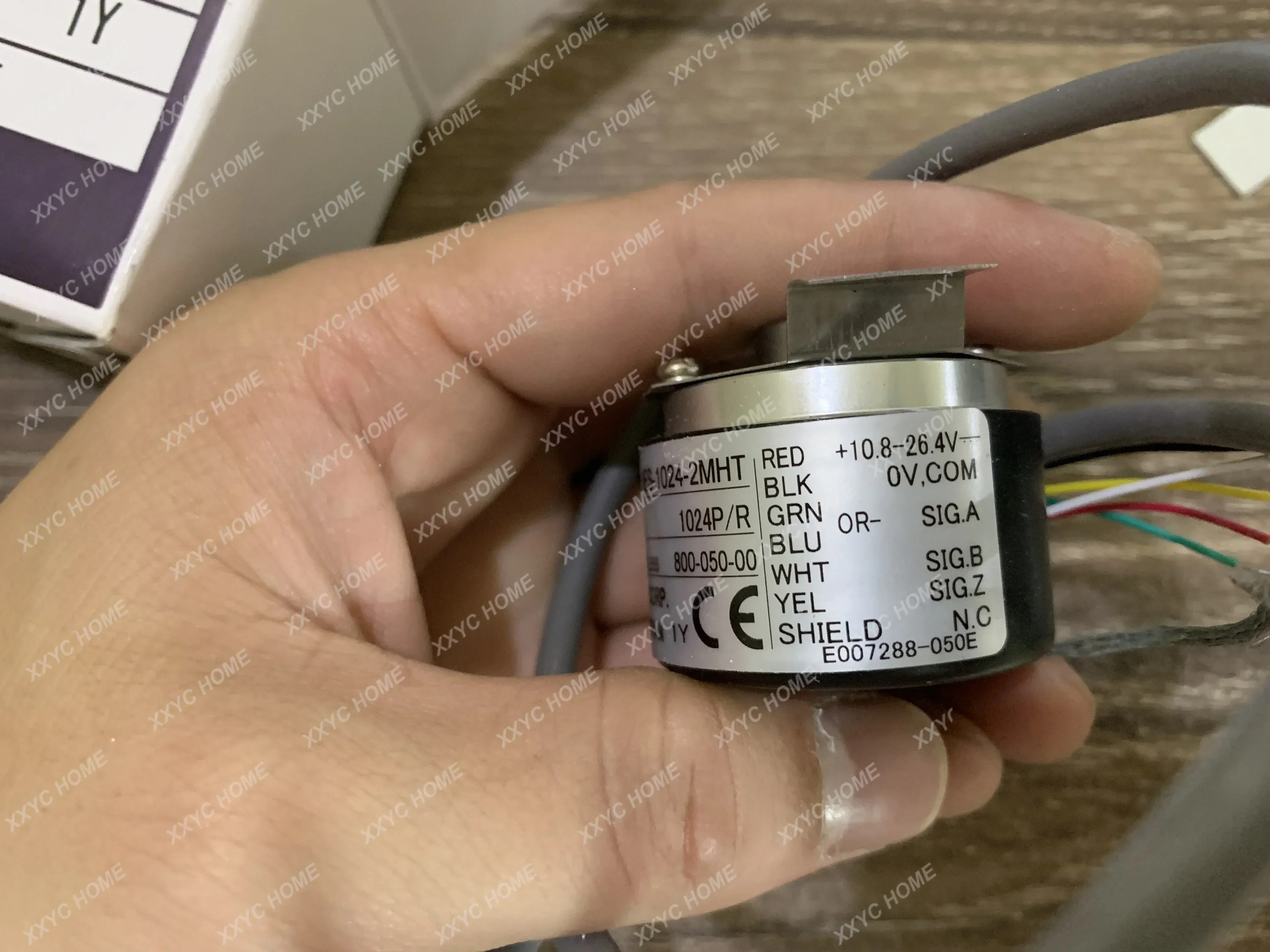 제어 내 NE MI CON x 인코더 펄스 성능 안정성 HES-1024-2MHT 1024 10.8-26.4V