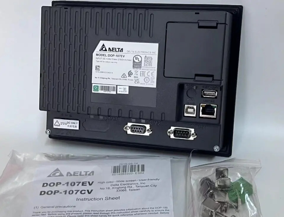 DELTA DOP-107EV 터치 스크린신