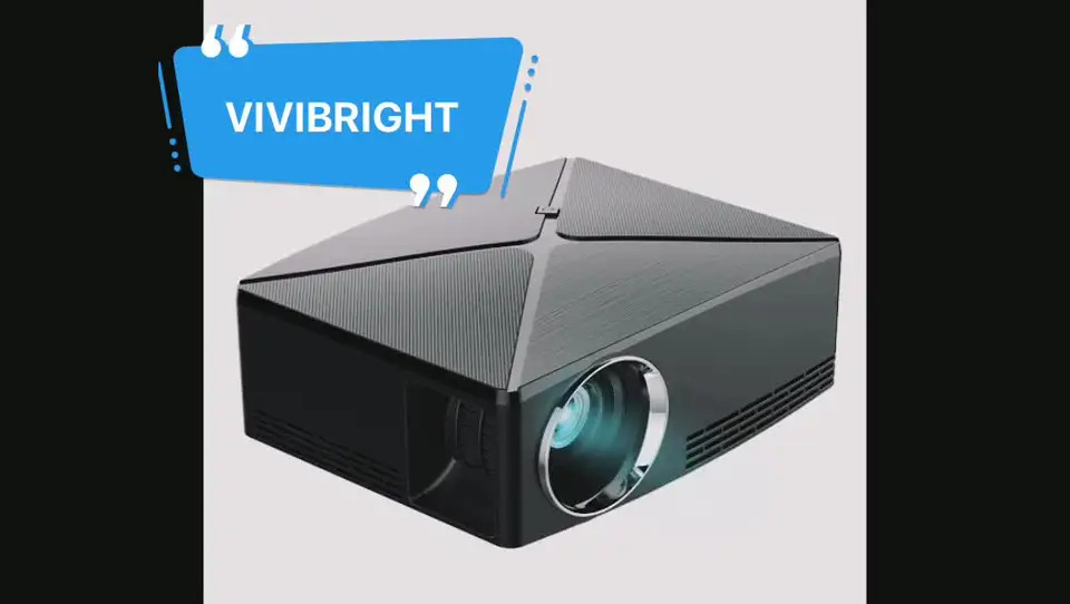 Vivibright C80UP 미니 멀티미디어 1080p 풀 hd 비디오 proyector USB VGA LED 라이트 홈 시네마 극장 키즈 lcd 프로젝터