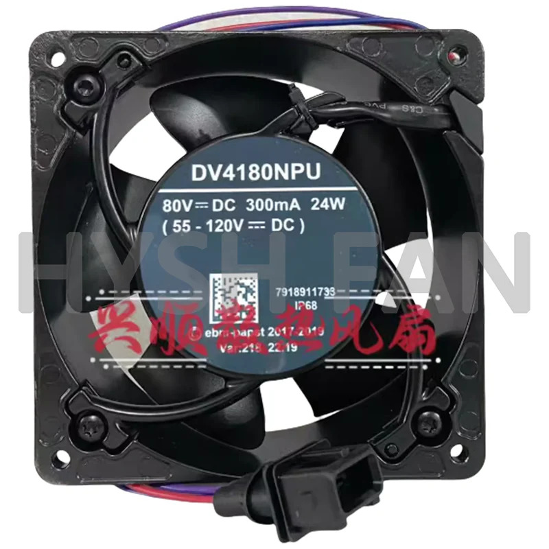 DV4180NPU 4 선 냉각팬 7918911733 80V 24W