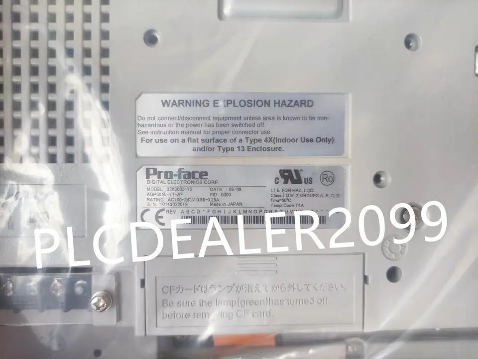 Proface AGP3550-T1-AF HMI Pro-face AGP3550T1AF