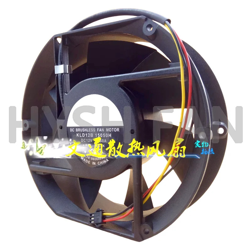 KLD12B 15050H 냉각팬 DC12V 2.50A 캐비닛 17251