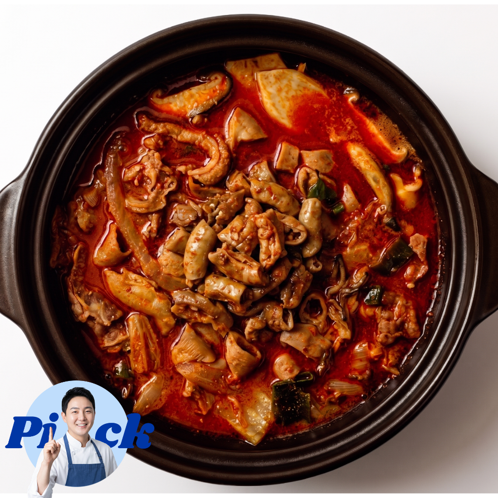 얼큰 소곱창전골 500g /건더기2배 네이버 1등 - 상품 이미지
