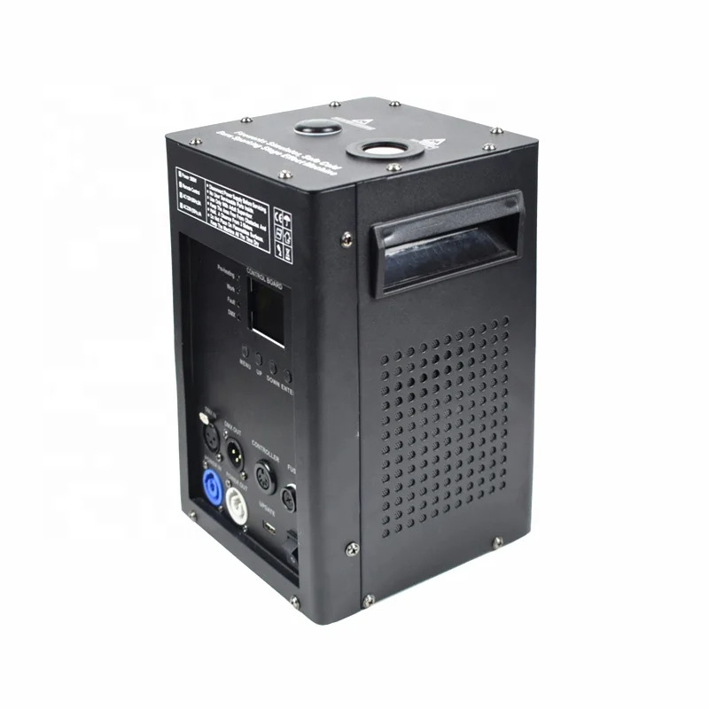웨딩 파티 dmx 원격 제어 단계 불꽃 놀이 600W 콜드 스파크 분수 기계