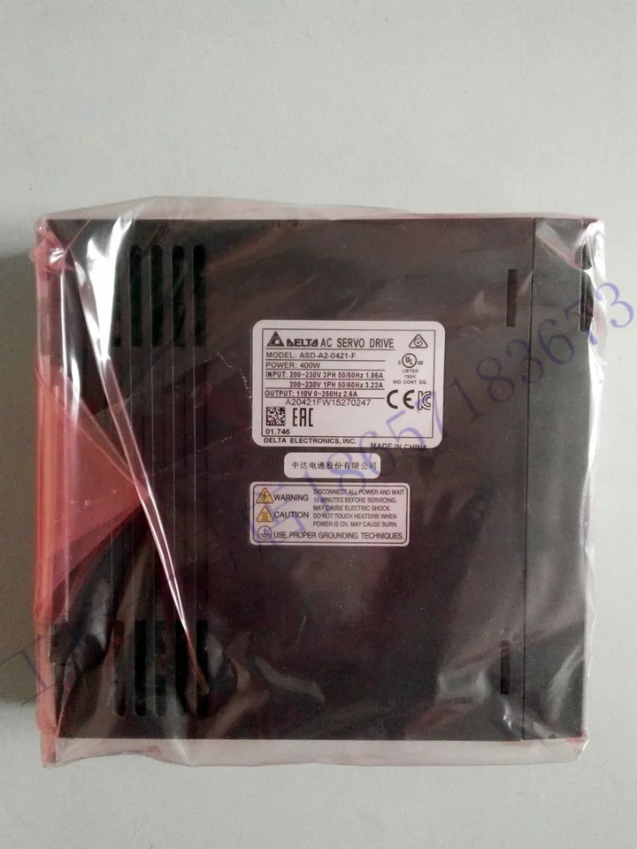 대만 델타 A2 시리즈 서보 드라이브 ASD-A2-0421-F 포장 400W