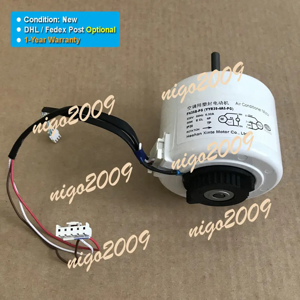 FN35B-PG YYR30-4A5-PG 에어컨 모터 220V 60Hz 0.32A 신