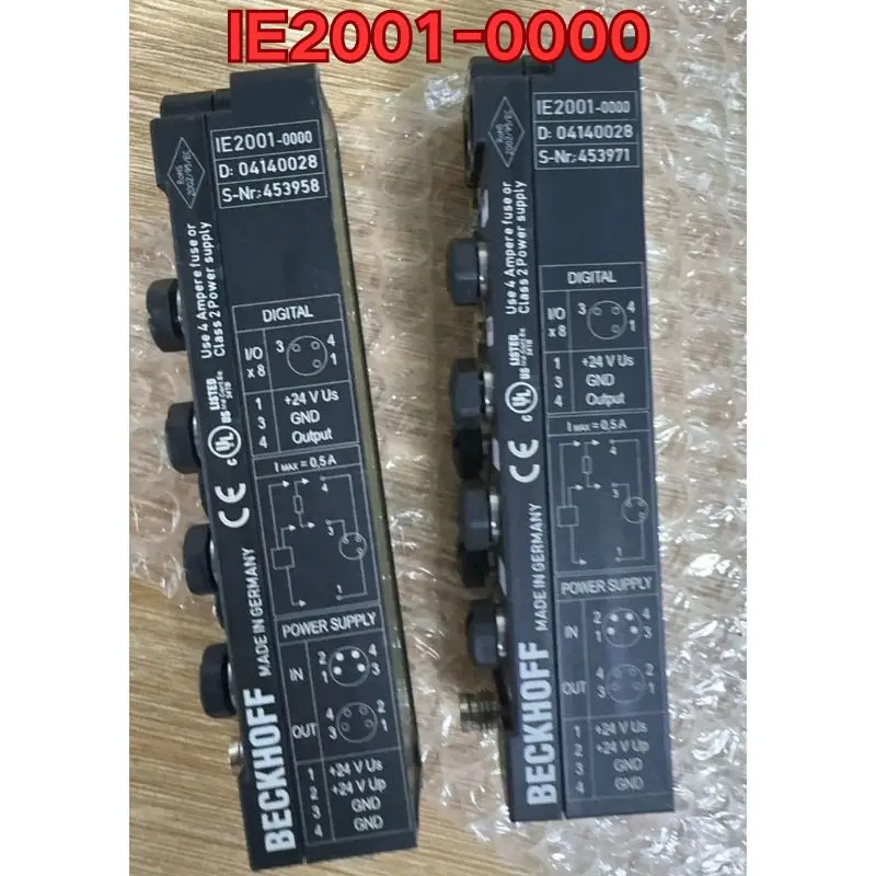리퍼 PLC 모듈 IE2001-0000 기능 정상