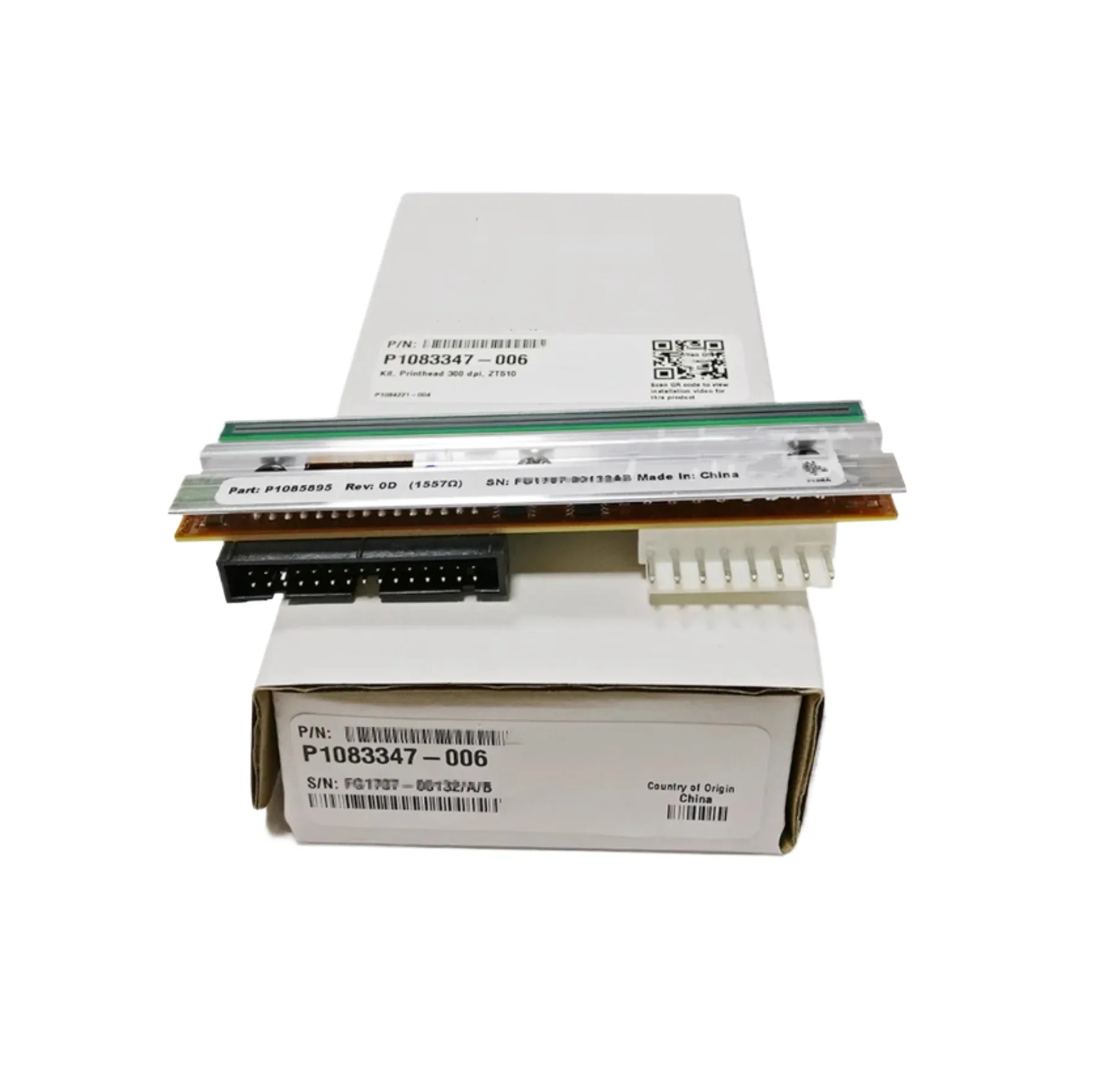 ZT510 300dpi도트 새 프린트 헤드 어셈블리 P1083347-006