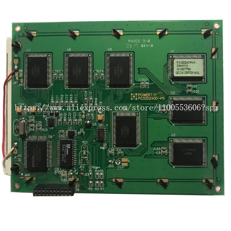 POWERTIP PG320240D-P5 LCD 화면 디스플레이LCD 모듈 20 핀