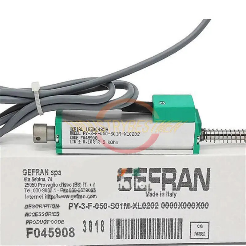GEFRAN PY-3-F-050-S01M-XL0202 변위센서 PY-3-F-050-S01M XL020 신