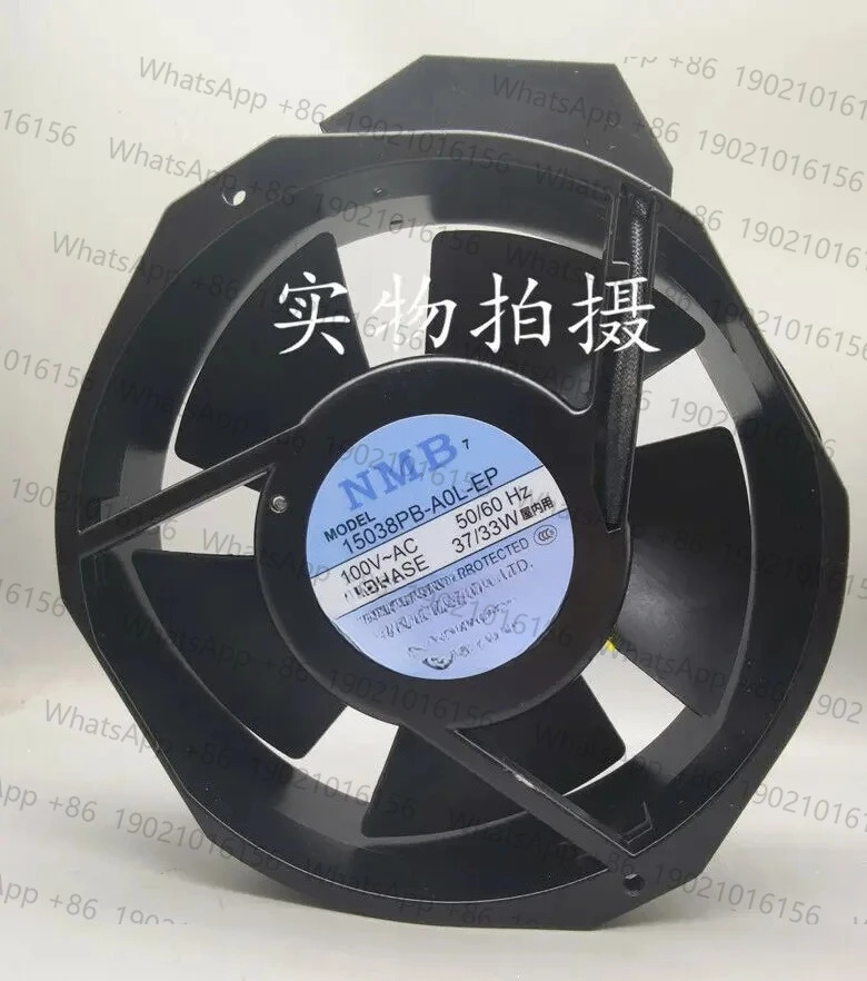NMB 15038PB-A0L-EP -00 100V AC100V 37/33W 17238 풀 메탈 팬
