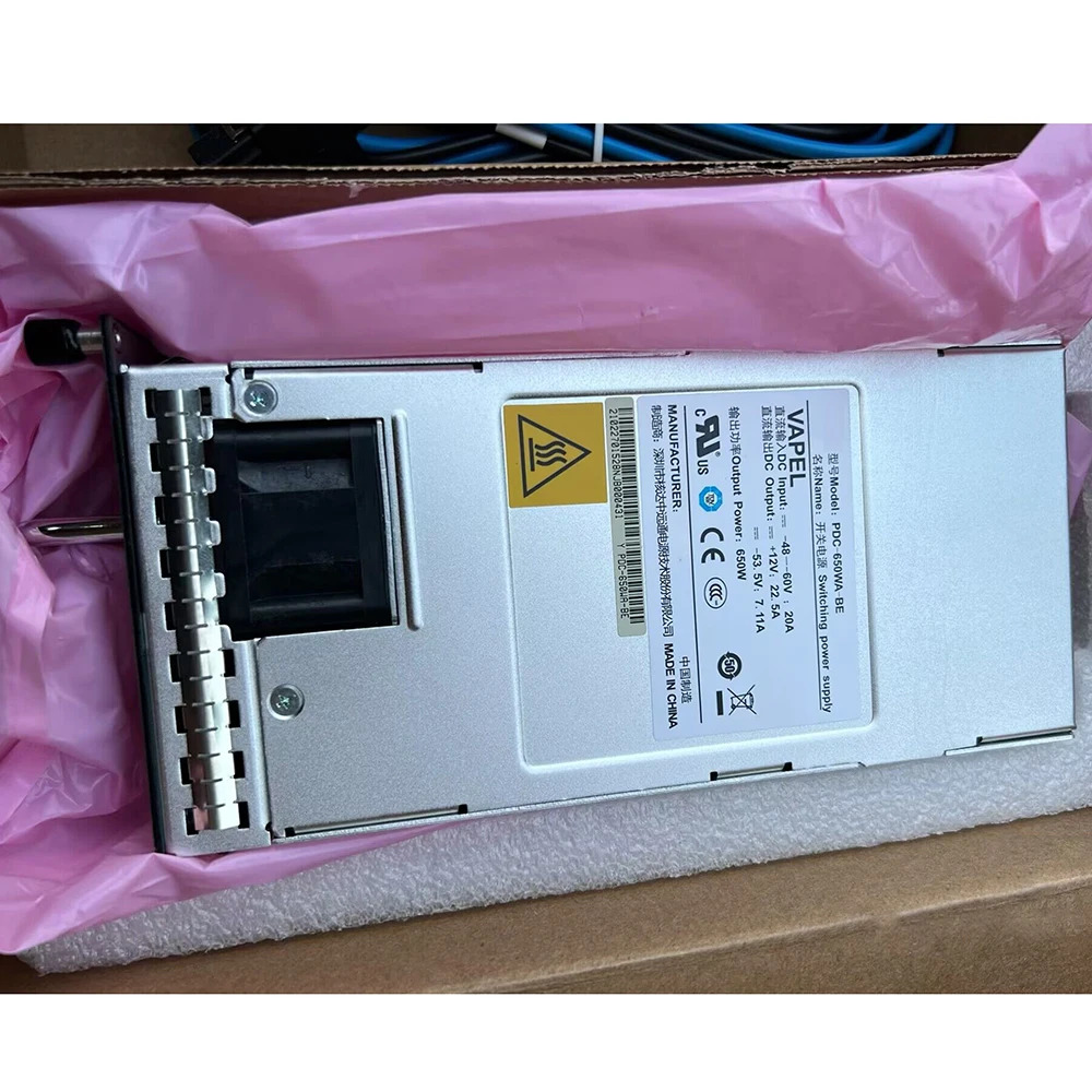 Huawei호환 S5720-PWR PDC-650WA-BE완전히 리퍼된 650W POE 스위치 전원 모듈