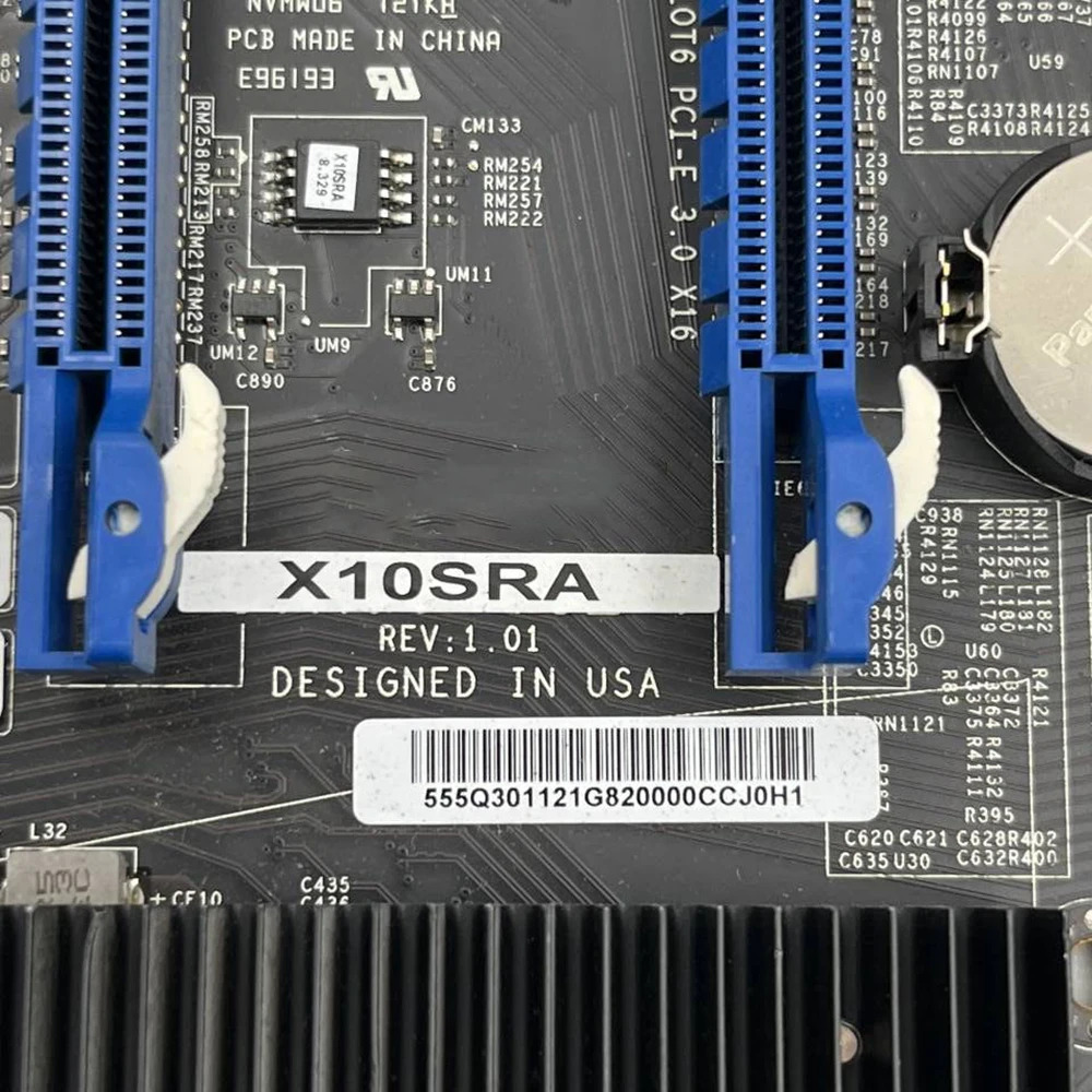 슈퍼마이크로 마더보드 Xeon E5-2600/1600 v4/v3 코어 i7 LGA2011 DDR4 PCI-E 3.0 SATA3 X10SRA