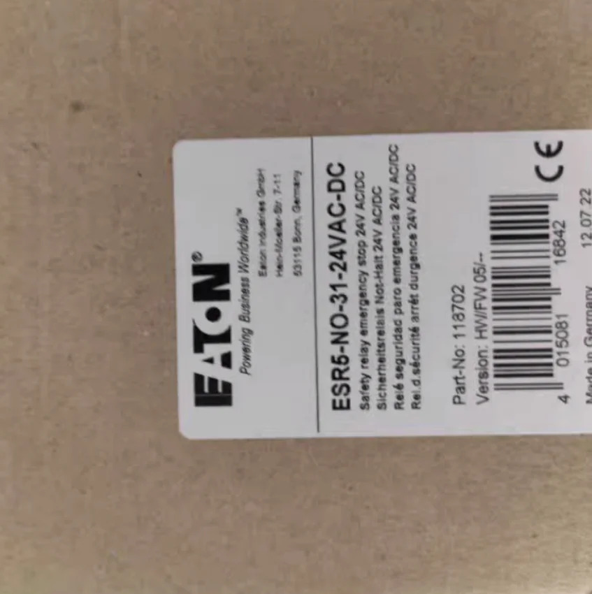 EATON 안전 릴레이 ESR5-NO-31-24VAC-DC 신