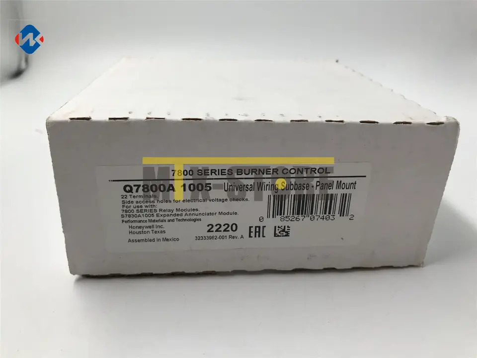 하니웰 연소 컨트롤러 베이스 Q7800A1005신