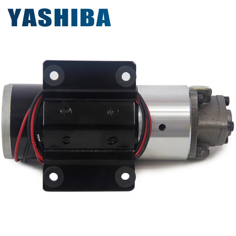 YASHIBA 트로코트 오일 펌프 모델 PXL-12-1DC DC12V AMPS 6.5A 1.0MPA 3.0L/min
