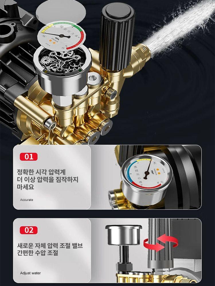 인공 살포기 야외 포그 쿨링 정원 머신 분무기 미스트펌프 조절 연막 분사기 노즐 - 상세 이미지 3