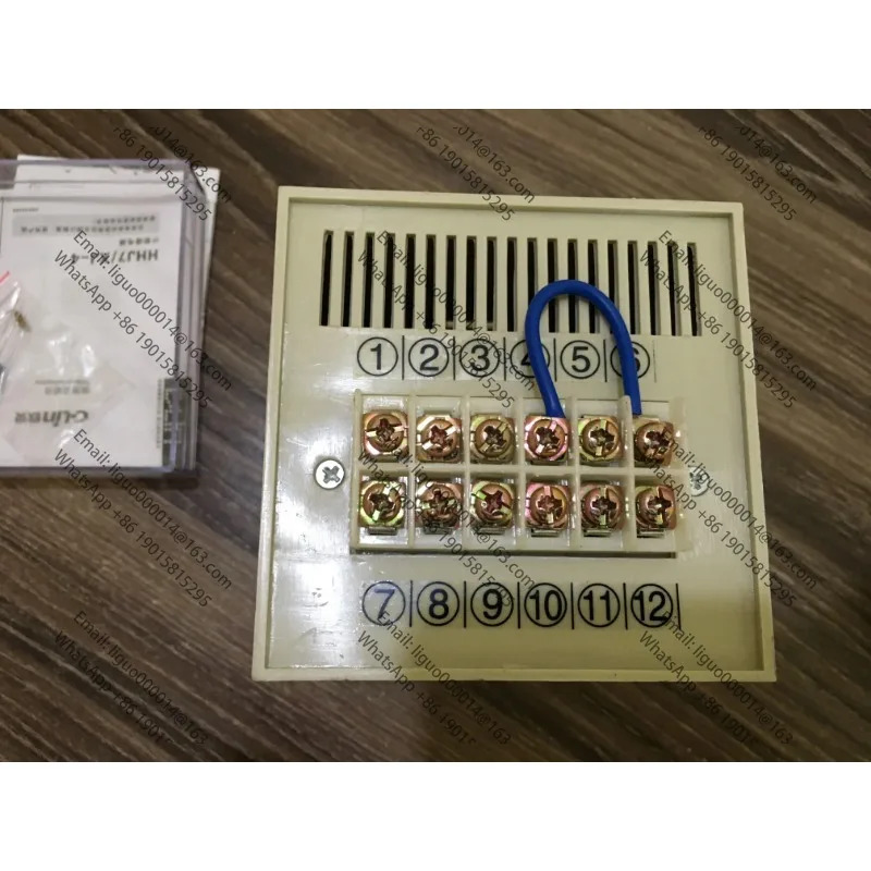 c-lin 전기 카운터 XJ-4 LED 디스플레이 계산 릴레이 AC220V 검정색