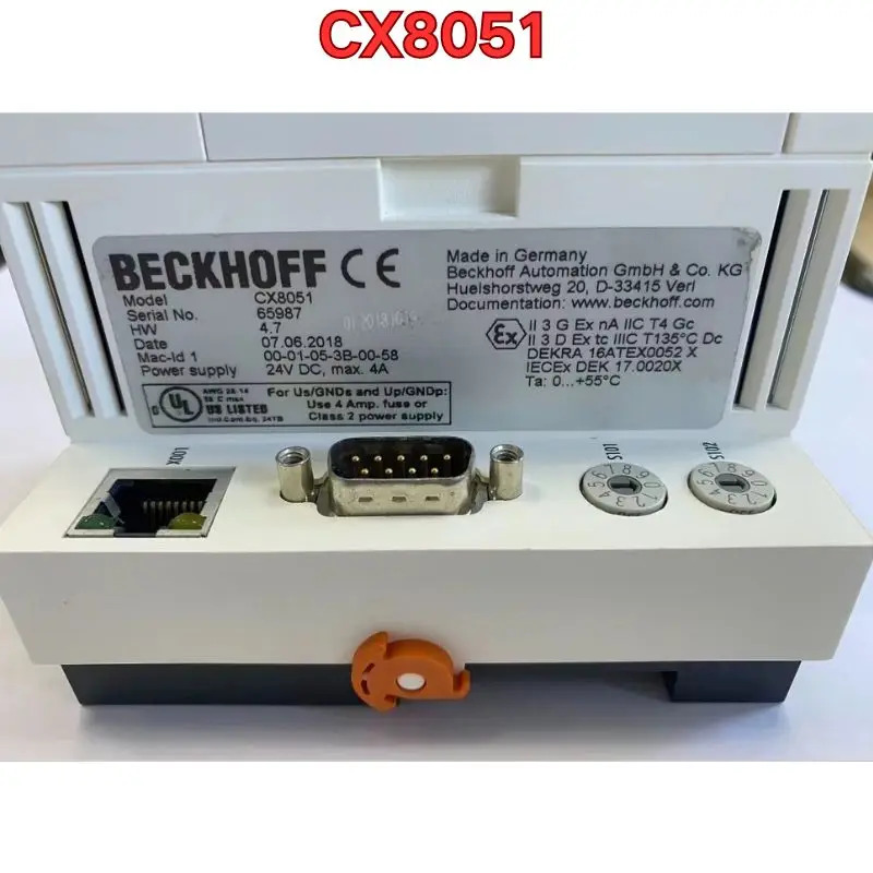 리퍼 PLC 모듈 CX8051 기능 정상