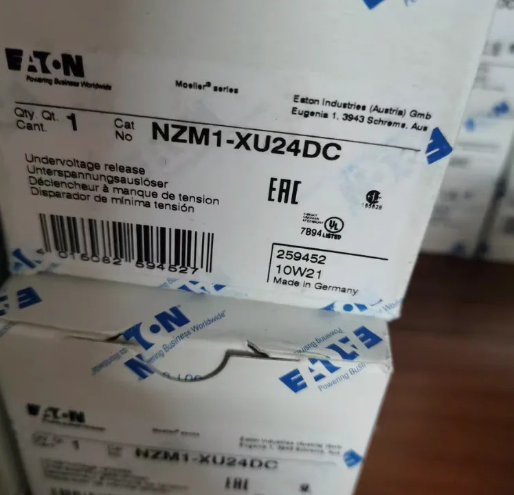 EATON MCCB 저전압 코일 NZM1-XU24DC 신
