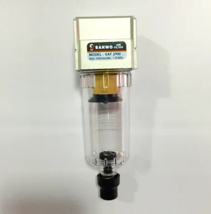 SANWO 에어 필터 모델 SAF 2000 압력 1.0MPA