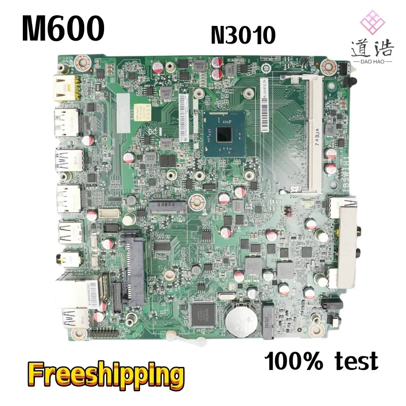 Lenovo호환 ThinkCentre M600 Tiny3 마더보드IBSWIH1 00XK067 N3010 CPU DDR3 메인보드 완전 작동 리퍼