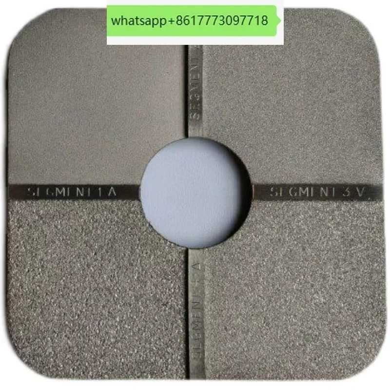 Gaoke SP125-G 거칠기 비교 플레이트 GRIT 샌드블라스팅 샘플 Elcometer E125-1