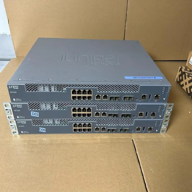 Juniper NFX250-S2기가비트 전기 포트 2 기가비트