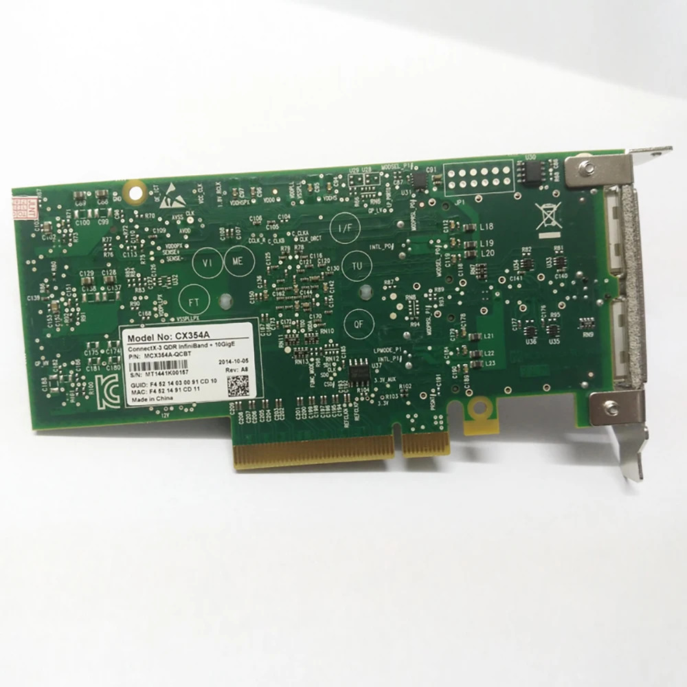 HCA 네트워크 카드 MCX354A-QCBT ConnectX-3 QDR InfiniBand10G