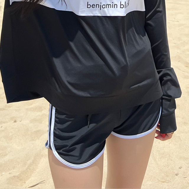 [N배송] 크라시앙 래쉬가드 숏팬츠 반바지 수영복 워터팬츠 돌핀팬츠 여자수영복 여성수영복 이미지 6
