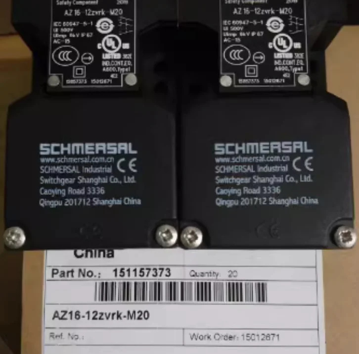 Schmersal 리미트 스위치 AZ 16-12ZVRK-M20 신