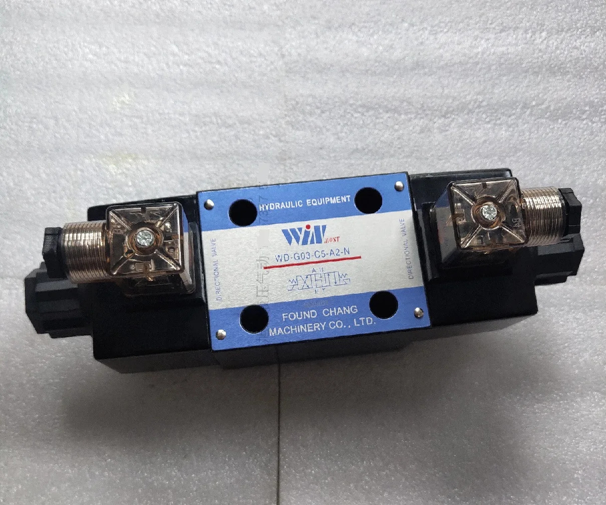 WINMOST 유압 밸브 방향 WD-G03-B11B-A2-N WD-G03-C5-A2-N Found Chang Machinery CO LTD