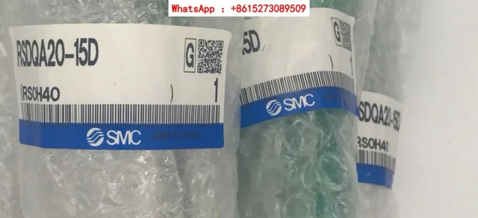 SMC 정지 실린더 차단 RSDQA20-15D DK DR 15T TK TR 15B BK BR