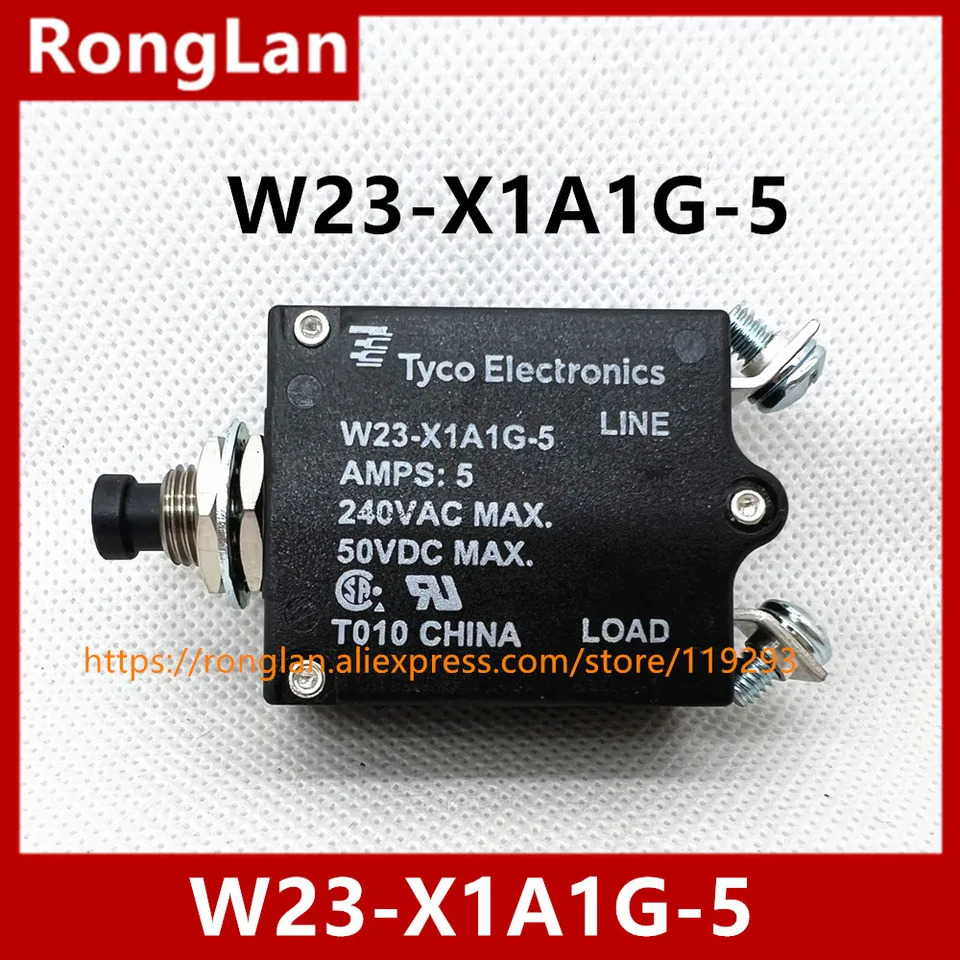 Tyco W23-X1A1G-30 W23-X1A1G-40 W23-X1A1G-50 W23-X1A1G-5 회로 breaker-5PCS