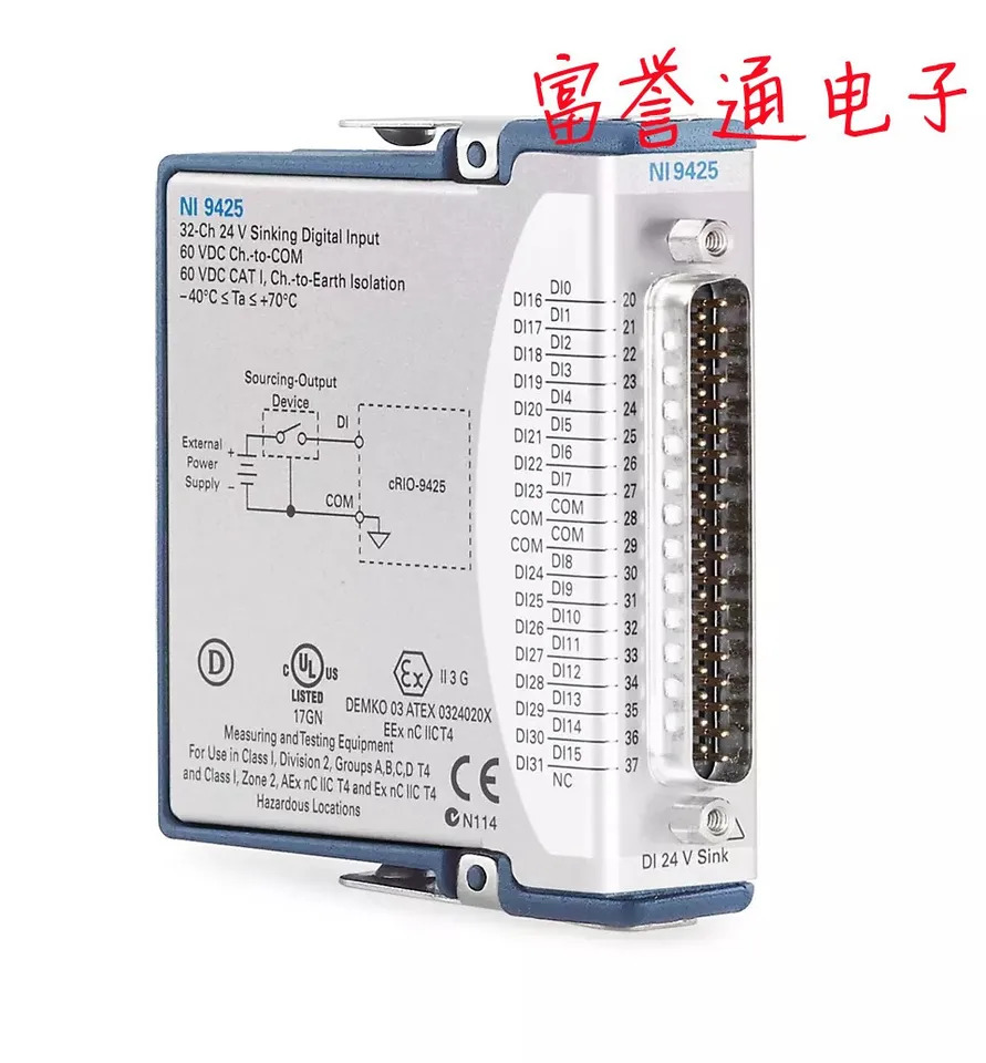US NI 9425 드레디지털 입력모듈 779139-01 32 채널 24 V7s