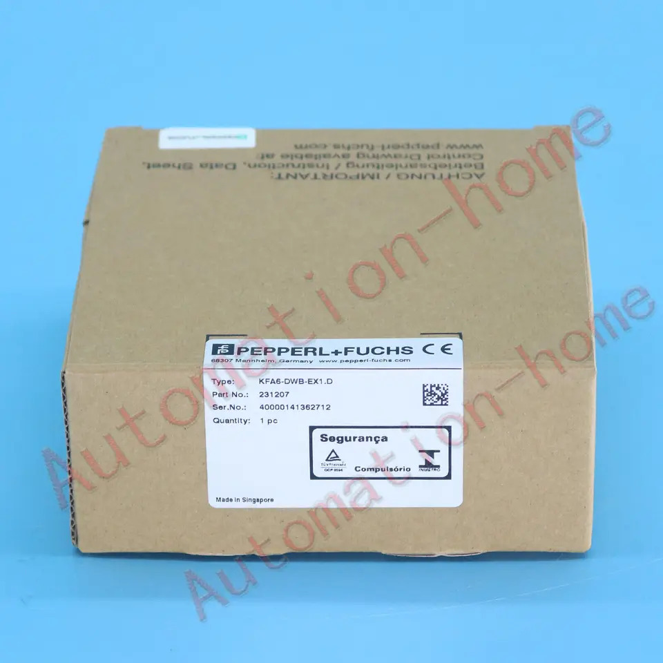 Pepperl Fuchs KFA6-DWB-EX1.D 안전 상신