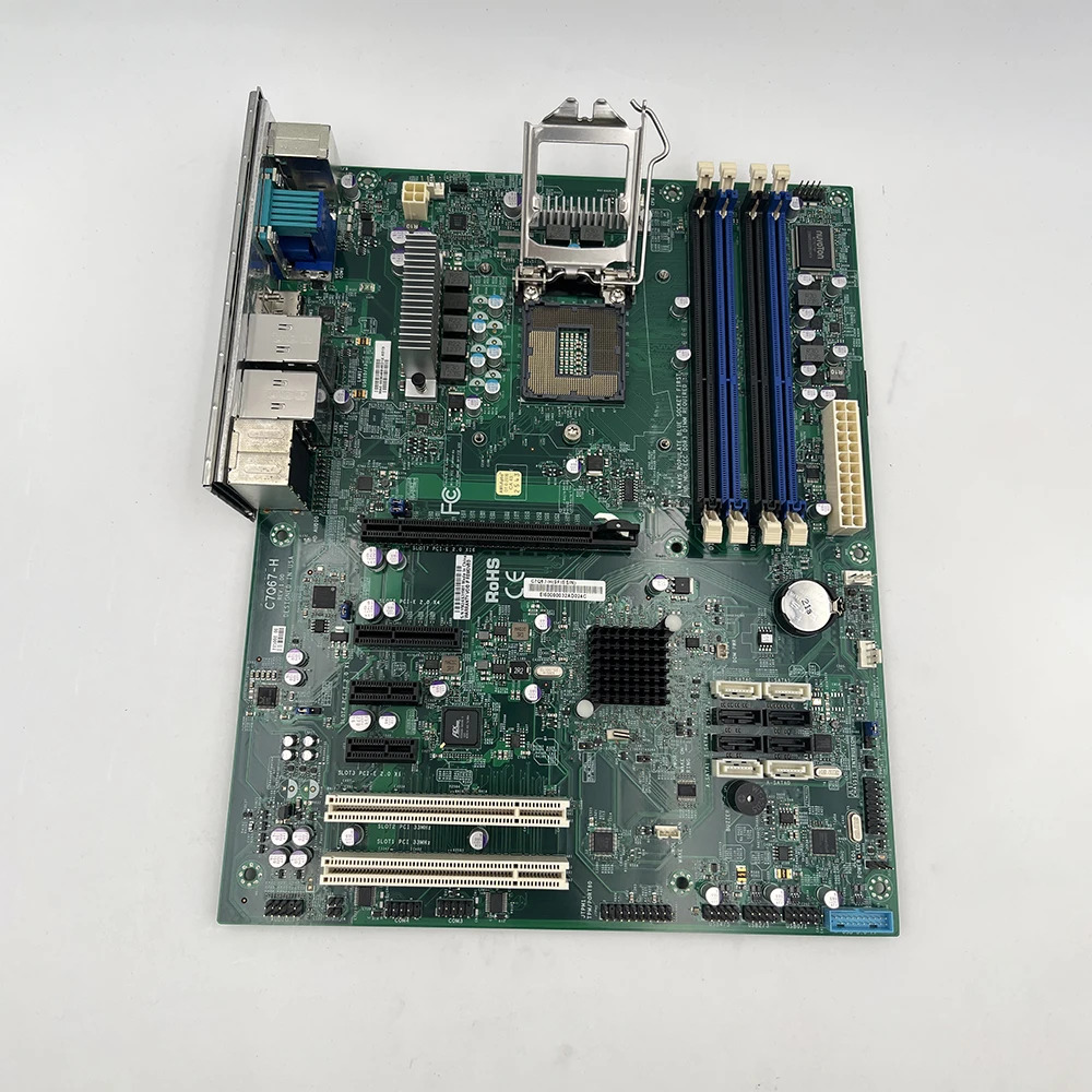Supermicro C7Q67-H 임베디드 데스크탑 마더보드 대 코어 i3 i5 i7 시리즈 LGA1155 DDR3-133Hz용